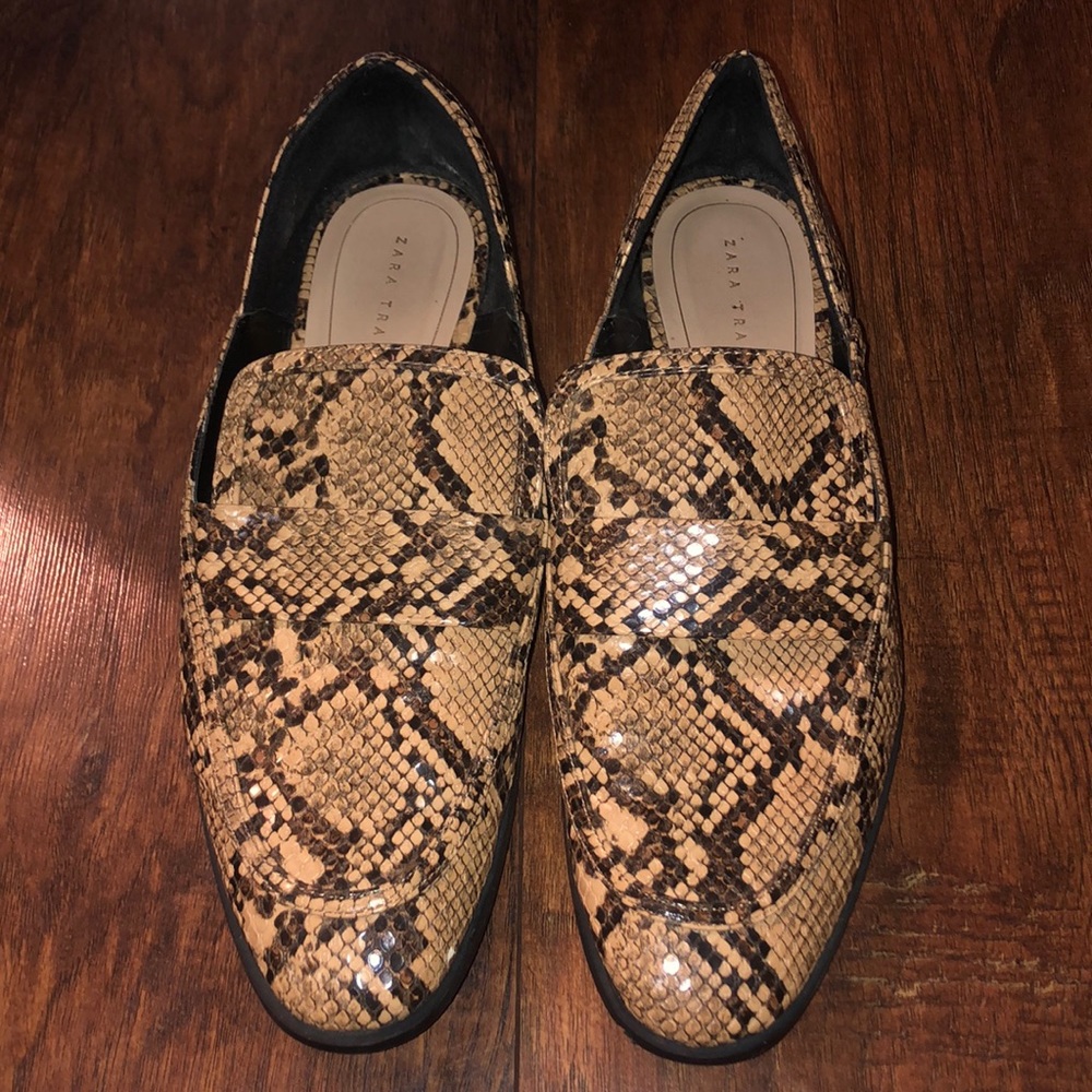 Snake print Loafers